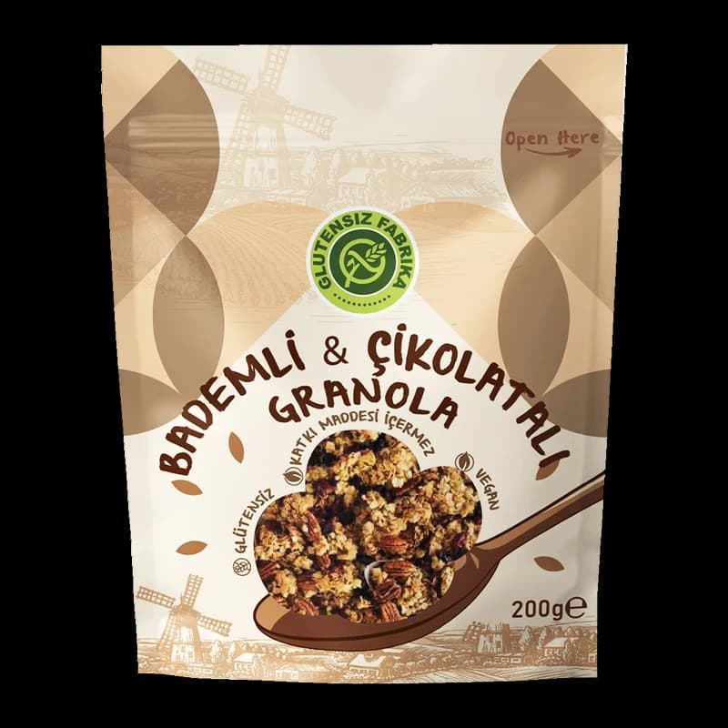 Bademli & Çikolatalı Granola