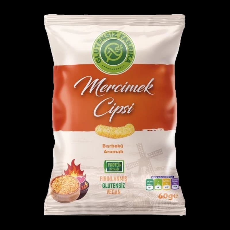 Barbekü Soslu Mercimek Cipsi