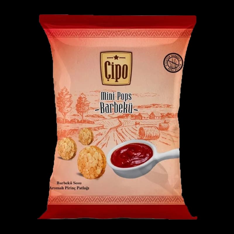 ÇİPO Barbekü Sosu Aromalı Pirinç Patlağı