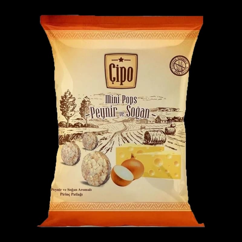 ÇİPO Peynir ve Soğan Aromalı Pirinç Patlağı