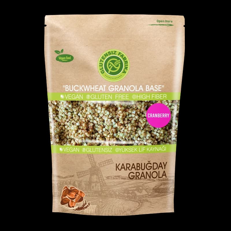 Cranberryli Yulaf & Karabuğday Granola