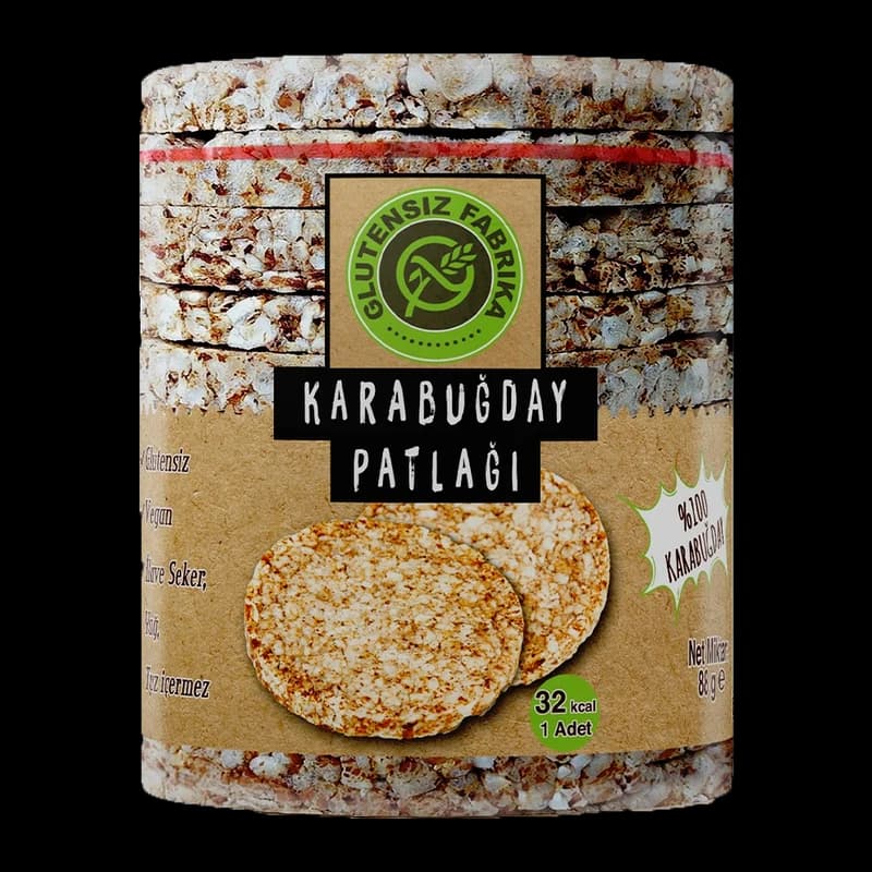 Karabuğday Patlağı Sade 88 g