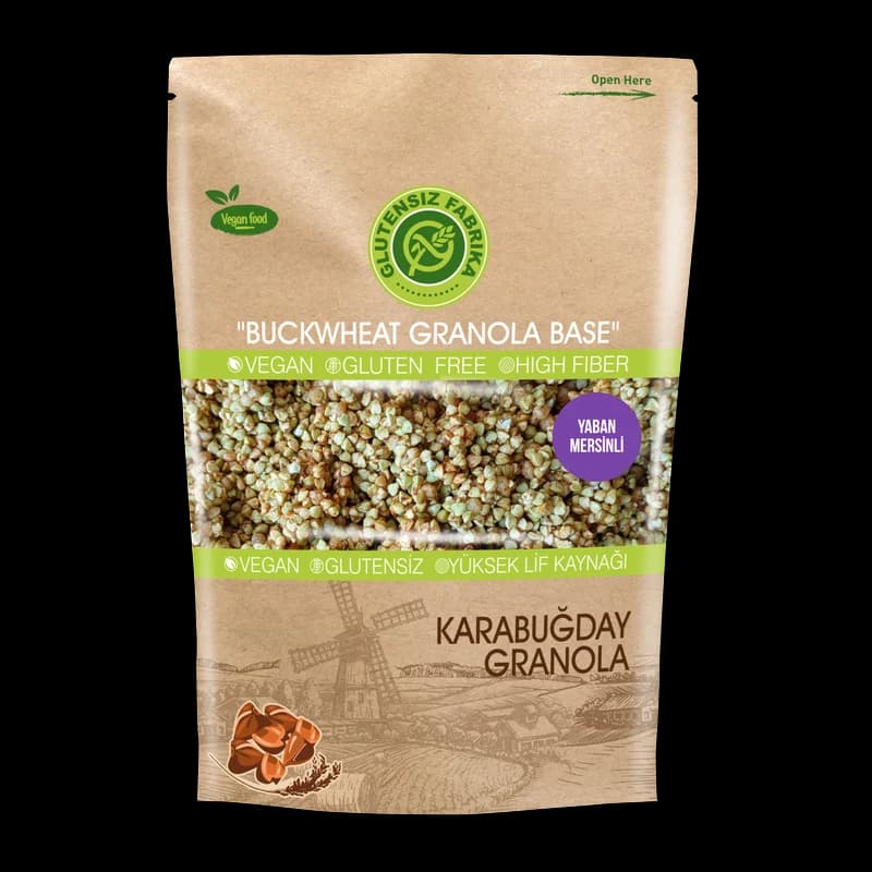 Yabanmersinli Yulaf & Karabuğday Granola